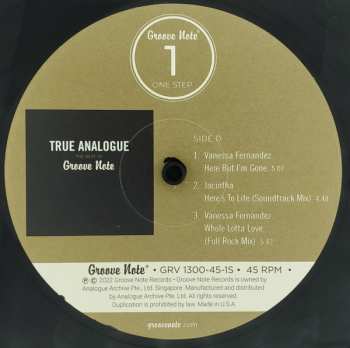 2LP Various: True Analogue (The Best Of Groove Note Records) LTD | NUM 582298