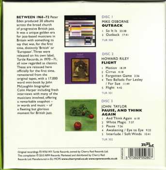 3CD/Box Set Various: Turtle Records (Pioneering British Jazz 1970 - 1971) 252012