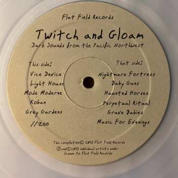 LP Various: Twitch & Gloam: Dark Sounds from the Pacific Northwest NUM 337082