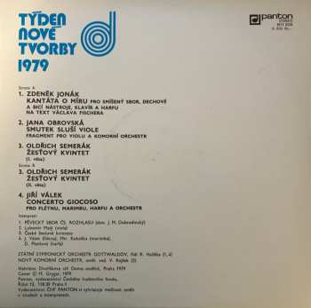 LP Various: Týden Nové Tvorby 1979 543557