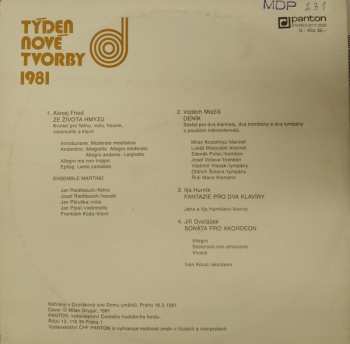 LP Various: Týden Nové Tvorby 1981 140108