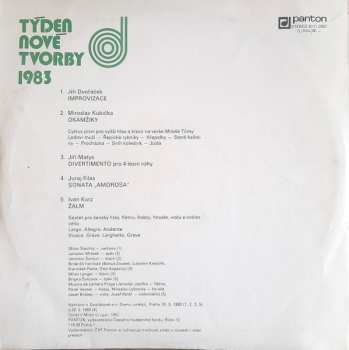 LP Various: Týden Nové Tvorby 1983 543558