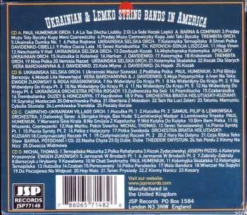 4CD Various: Ukrainian & Lemko String Bands In America 407294