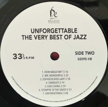 LP Various: Unforgettable: The Very Best Of Jazz 65701