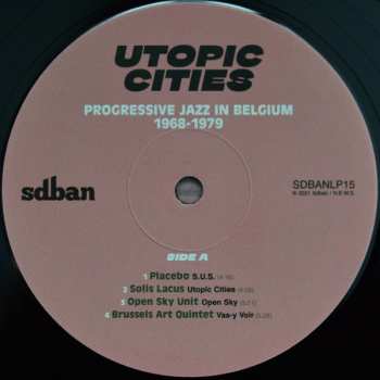 2LP Various: Utopic Cities : Progressive Jazz In Belgium 1968-1979 447487