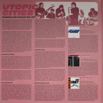 2LP Various: Utopic Cities : Progressive Jazz In Belgium 1968-1979 447487