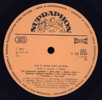 LP Various: Už Z Hor Zní Zvon 381297