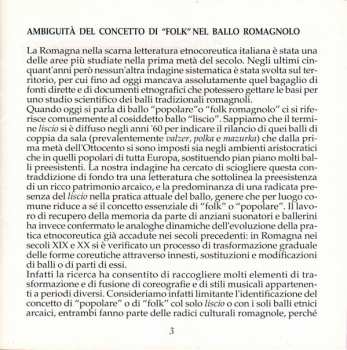 CD Various: Vecchi Balli Di Romagna - Saltarelli, Furlane E Vecchio "Liscio" Vol. 1 433349