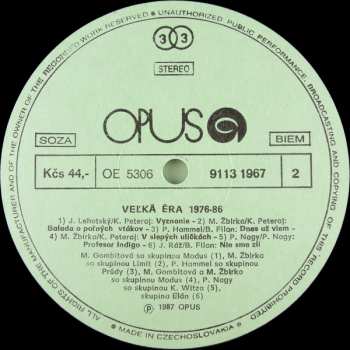 2LP Various: Veľká Éra 1976-86 42922