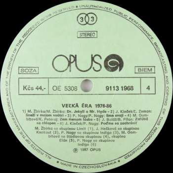 2LP Various: Veľká Éra 1976-86 42922