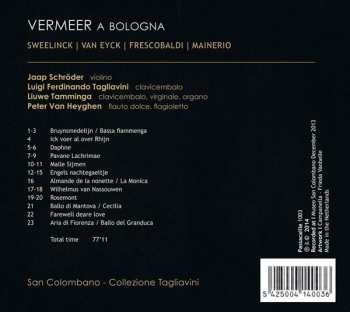 CD Various: Vermeer A Bologna - Musica Neerlandese E Italiana All'epoca Di Johannes Vermeer 570978