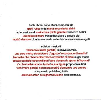 CD Various: Voci Parallele Concerto Per Giuni Russo 652973