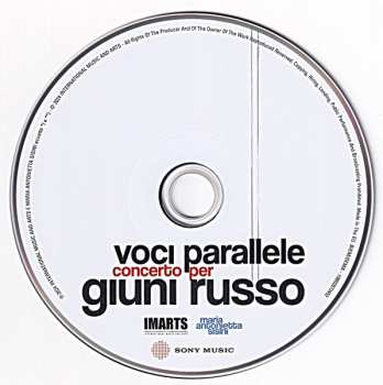 CD Various: Voci Parallele Concerto Per Giuni Russo 652973