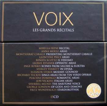 15CD/Box Set Various: Voix - Les Grands Récitals 112602