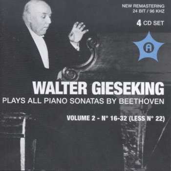 Album Various: Walter Gieseking Spielt Klaviersonaten Von Beethoven Vol.2