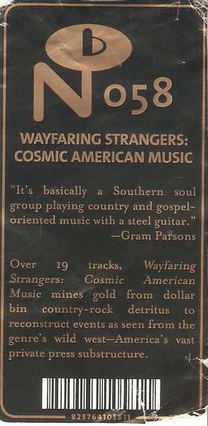 2LP Various: Wayfaring Strangers: Cosmic American Music 645616