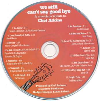 CD/DVD Various: We Still Can't Say Good Bye A Musicians' Tribute To Chet Atkins 619199