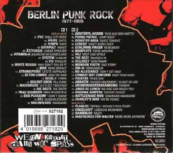 2CD Various: Wenn Kaputt Dann Wir Spass - Berlin Punk Rock 1977-1989 494508