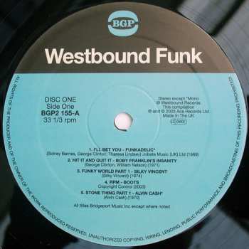 2LP Various: Westbound Funk 130179