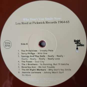 2LP Various: Why Don't You Smile Now: Lou Reed At Pickwick Records 1964–65) CLR 632852