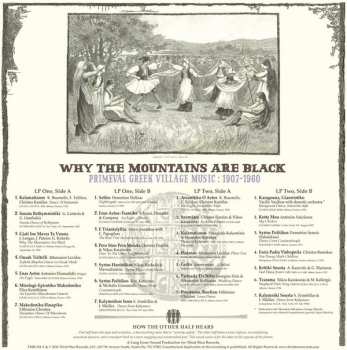 2LP Various: Why The Mountains Are Black: Primeval Greek Village Music 1907-1960  362783