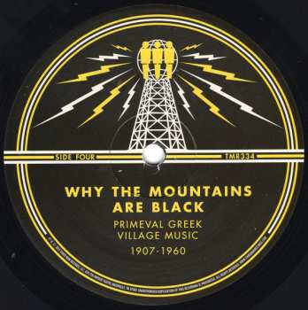 2LP Various: Why The Mountains Are Black: Primeval Greek Village Music 1907-1960  362783