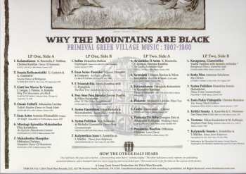 2LP Various: Why The Mountains Are Black: Primeval Greek Village Music 1907-1960  362783