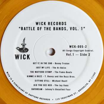 LP Various: Wick Records Presents - Battle Of The Bands Vol. 1 60005