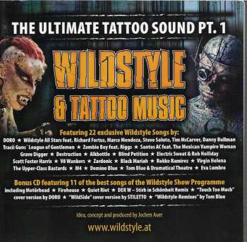 3CD Various: Wildstyle & Tattoo Music - The Ultimate Tattoo Sound Pt. 1 441169