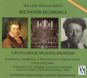 2CD Various: Willem Mengelberg - Beethoven Recordings (concertgebouw Orchestra) 620833