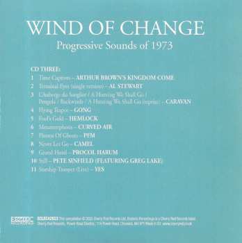 4CD/Box Set Various: Wind Of Change: Progressive Sounds Of 1973 439325