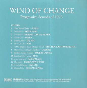 4CD/Box Set Various: Wind Of Change: Progressive Sounds Of 1973 439325