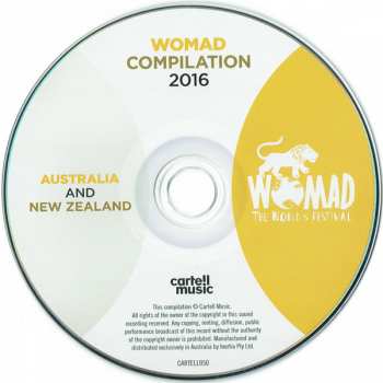 CD Various: Womad The World's Festival (Australia & New Zealand 2016 Compilation) 408447