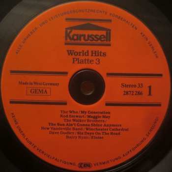 3LP/Box Set Various: World-Hits 651182