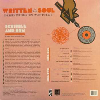 LP Various: Written In Their Soul (The Hits: The Stax Songwriter Demos) CLR | LTD 622962