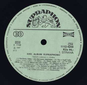 LP Various: XXV. Album Supraphonu 43950