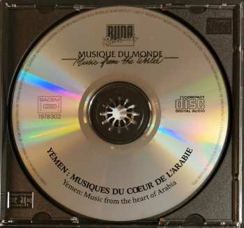 CD Various: Yémen : Musiques Du Cœur De L'Arabie = Yemen: Music From The Heart Of Arabia 639583