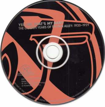 CD Various: Yes Sir, That's My Baby (The Golden Years Of Tin Pan Alley 1920-1929) 187039