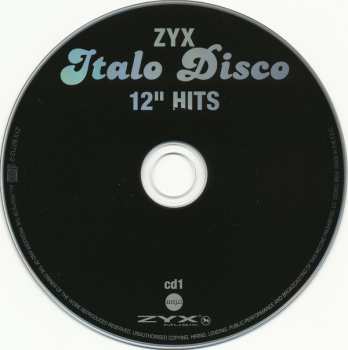 2CD Various: ZYX Italo Disco 12" Hits (Greatest Hits & B-Side Rarities) 331467