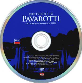 2DVD Various: The Tribute To Pavarotti - One Amazing Weekend In Petra 648796