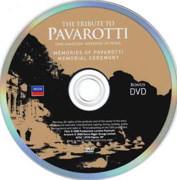 2DVD Various: The Tribute To Pavarotti - One Amazing Weekend In Petra 648796