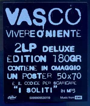 2LP Vasco Rossi: Vivere O Niente DLX | LTD | NUM 367279