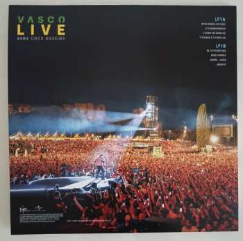 4LP Vasco Rossi: Vasco Live Roma Circo Massimo LTD | NUM 585116