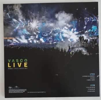 4LP Vasco Rossi: Vasco Live Roma Circo Massimo LTD | NUM 585116