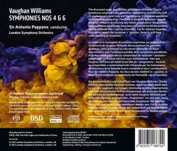 SACD Ralph Vaughan Williams: Symphonies Nos 4 & 6 574617