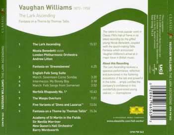 CD Ralph Vaughan Williams: The Lark Ascending / Fantasia On A Theme By Thomas Tallis 551225