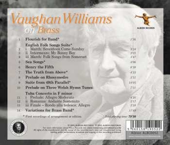 CD Ralph Vaughan Williams: Vaughan Williams On Brass 609043