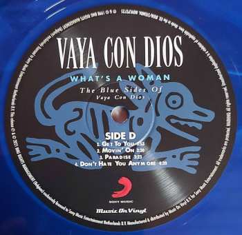 2LP Vaya Con Dios: What's A Woman - The Blue Sides Of Vaya Con Dios CLR | LTD | NUM 592267