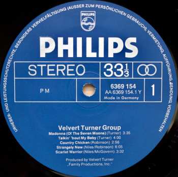 LP Velvert Turner Group: Velvert Turner Group 642051