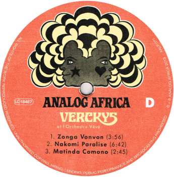 2LP Verckys: Congolese Funk, Afrobeat & Psychedelic Rumba 1969-1978 544756